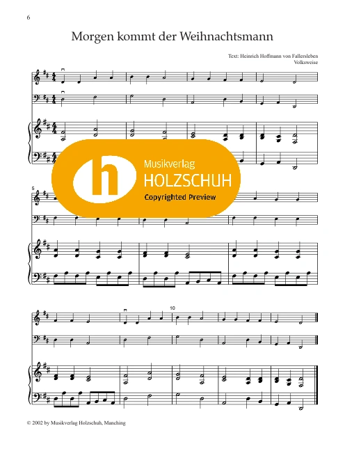 Morgen kommt der Weihnachtsmann